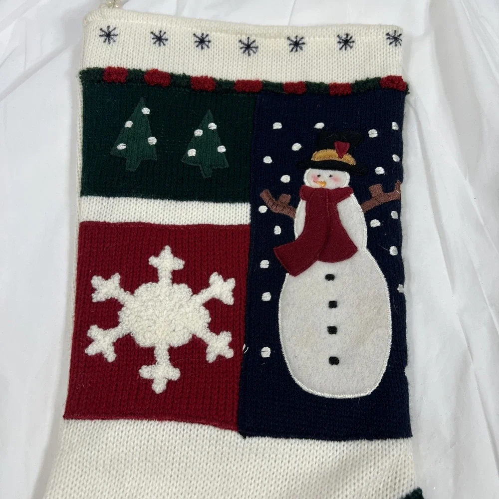 2004 Prima Creations Snowman Christmas Stocking 17